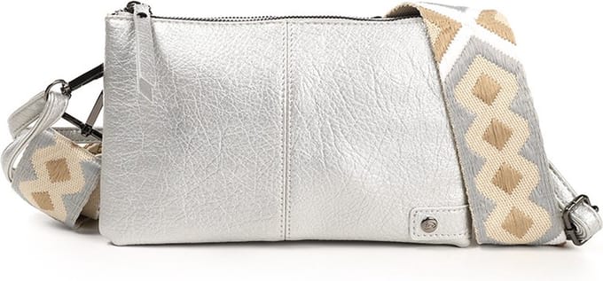 Silver Castel schoudertasje / crossbody new - OLT11415