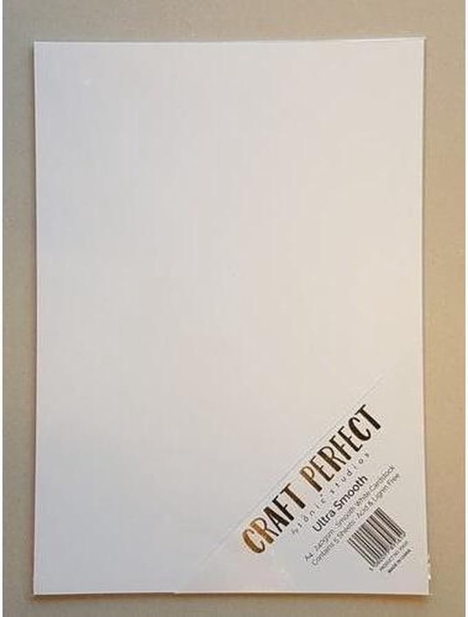 Tonic Studios Craft Perfect - Ultra smooth card 5 vel A4 240gram
