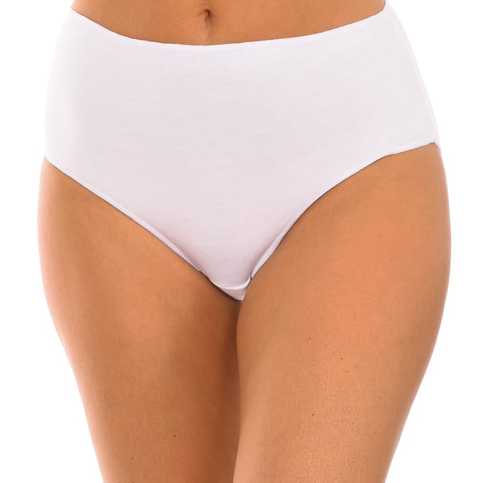 Verpakking van 2 Dames Hoge Taille Bamboe Onderbroeken Q906