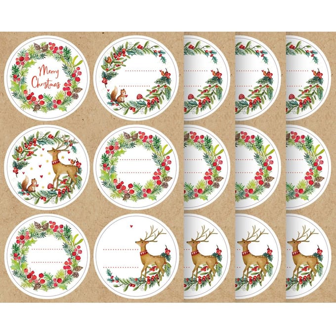 Sticker "Natural Christmas"