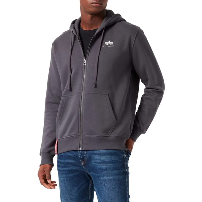 Hoodie Alpha Industries Basic Zip SL