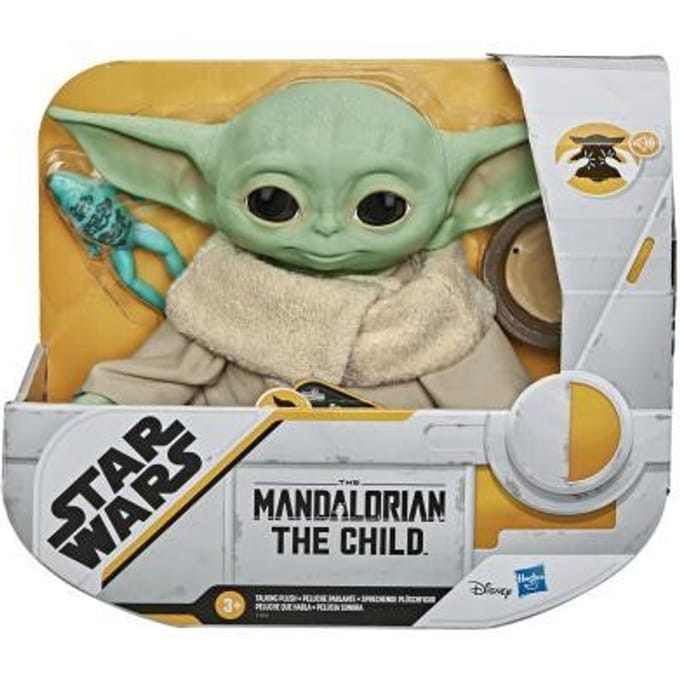 Hasbro The Mandalorian The Child sprekende plush (Grogu) Actiefiguren en superhelden