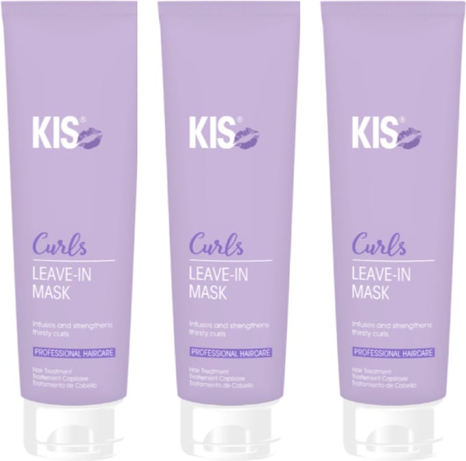 KIS Curls Curl Leave-In Mask Triple Set - 3x150ml