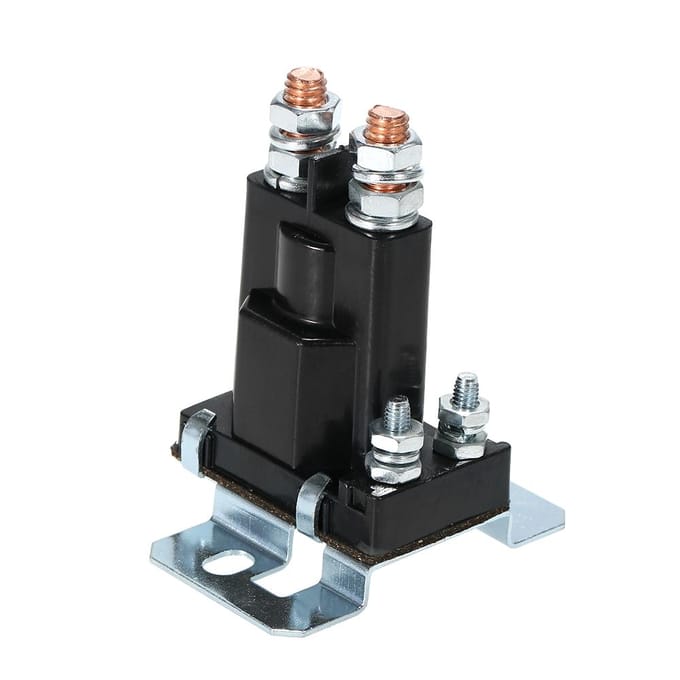 4-pins 12V 500A Relais Dubbele Batterij Isolator Auto Auto Startmotor Aan Uit Schakelaar Contactor black