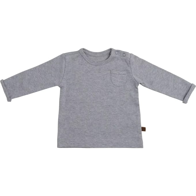 Baby's Only Truitje Melange - Grijs - 68 - 100% ecologisch katoen - GOTS