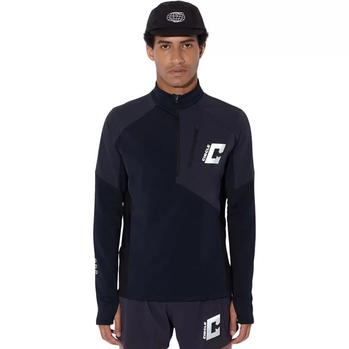 T-shirt met Lange Mouwen Circle Sportswear Technique POP