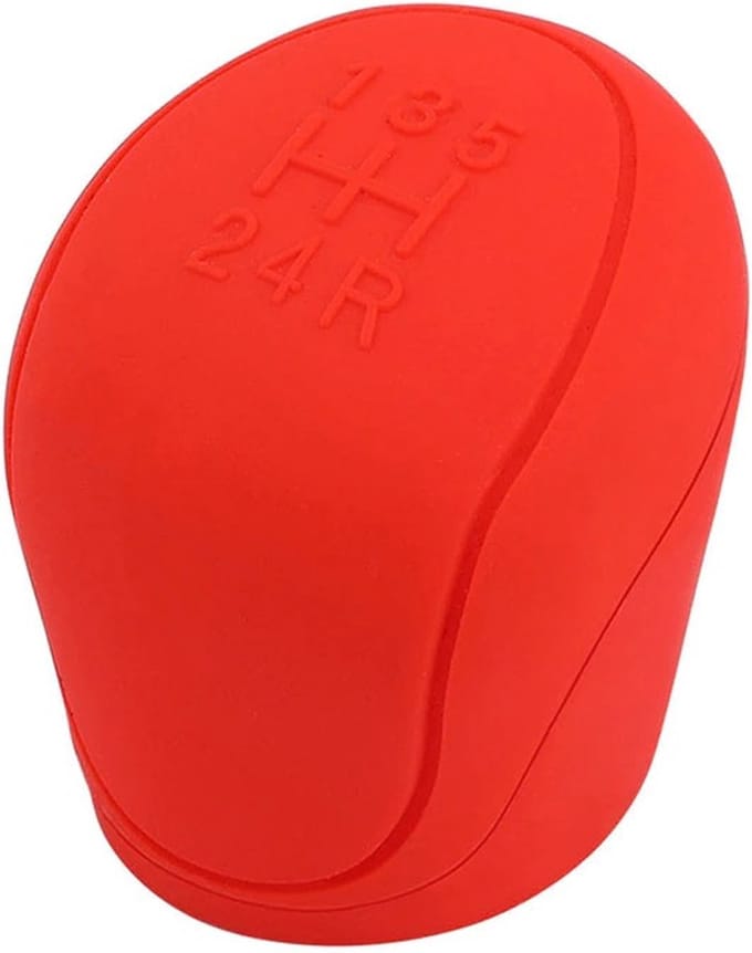 Autopook - Pookknop - Versnellingspook Bescherming - Rood - Universeel - 1 stuk