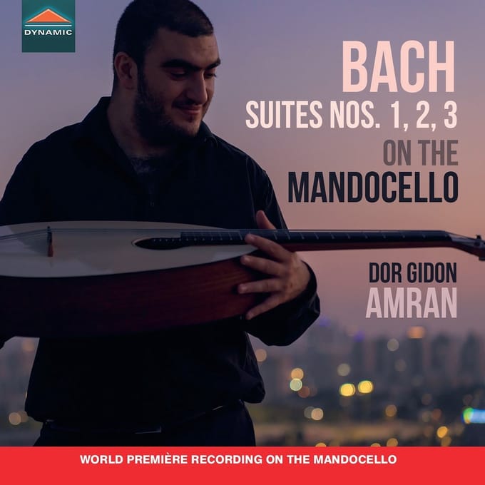Dor Gidon Amran - J.S. Bach: Suites No. 1, 2, 3 On The Mandocello (CD)