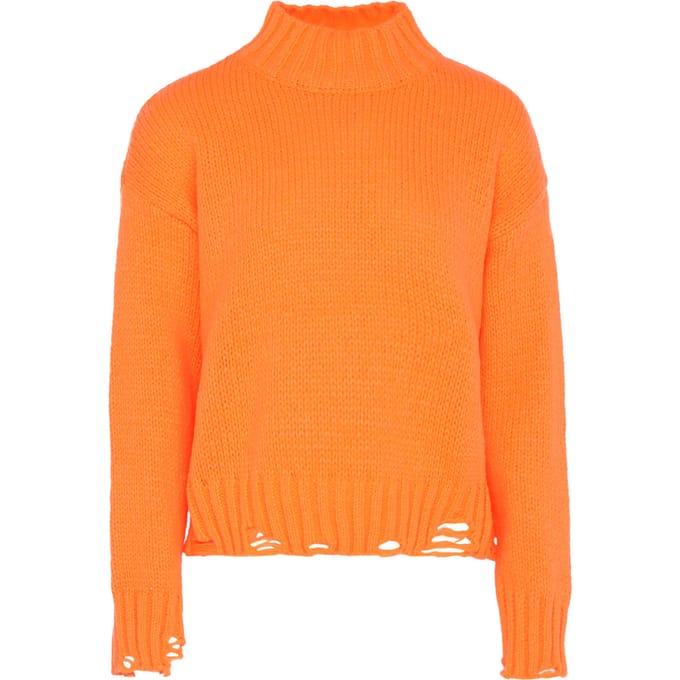 Mymo Jumper Dames oranje