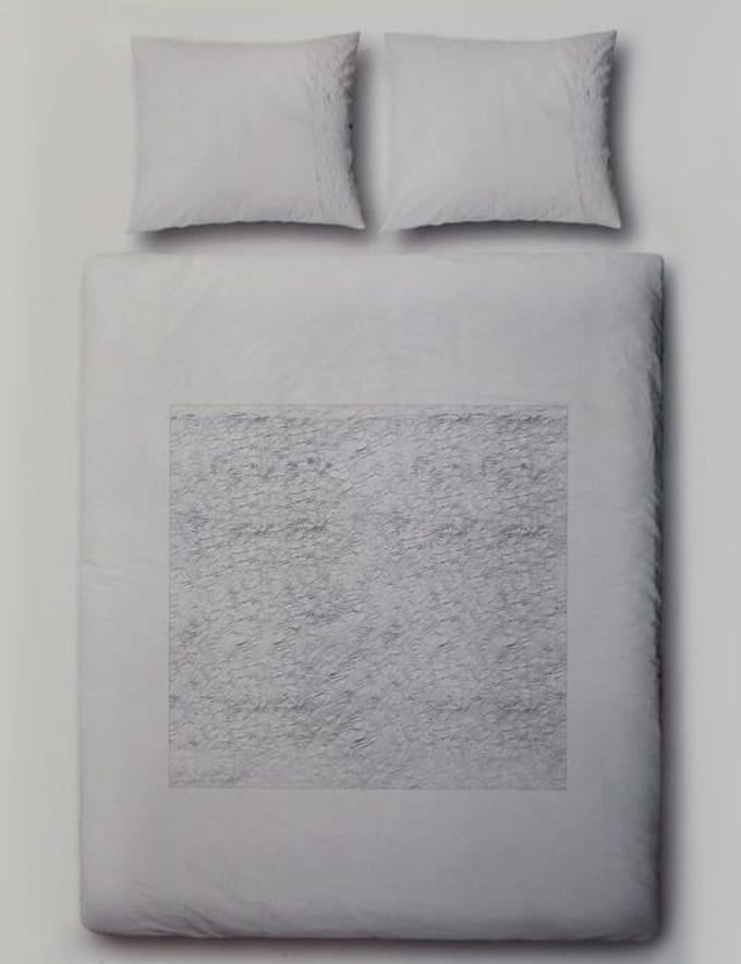 Essenza Crinkle Dekbedovertrek - Tweepersoons - 200x200/220 cm - White