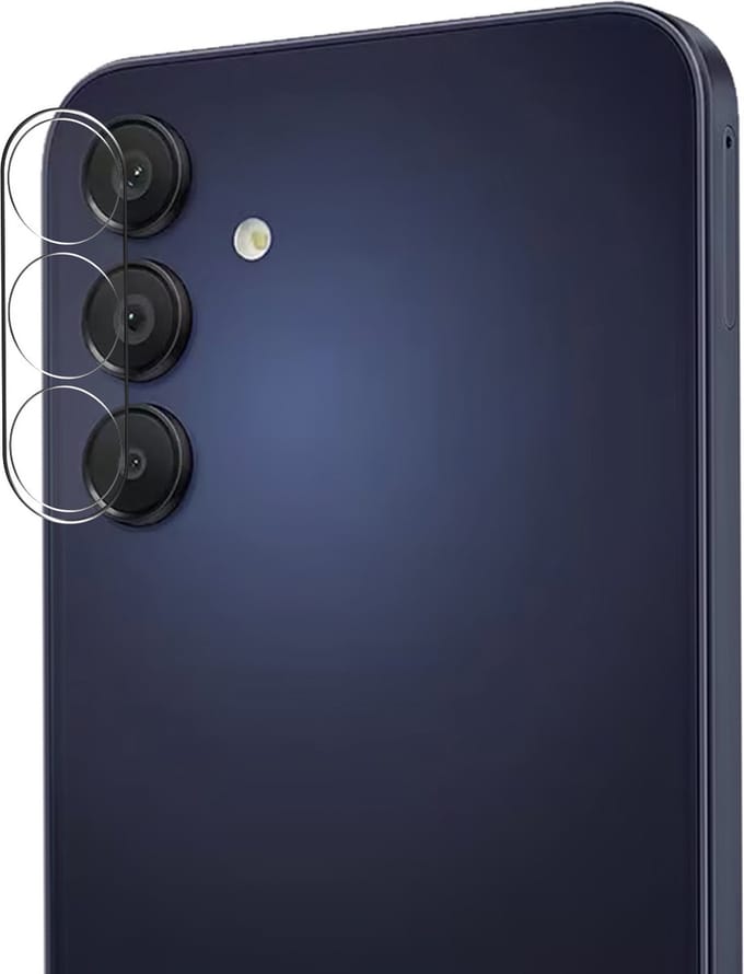 Camera Lens Protector Geschikt voor Samsung Galaxy A35 - Extra Sterk - Camera Screenprotector Beschermglas - Gehard Glas - Tempered Glass - Screen Protector
