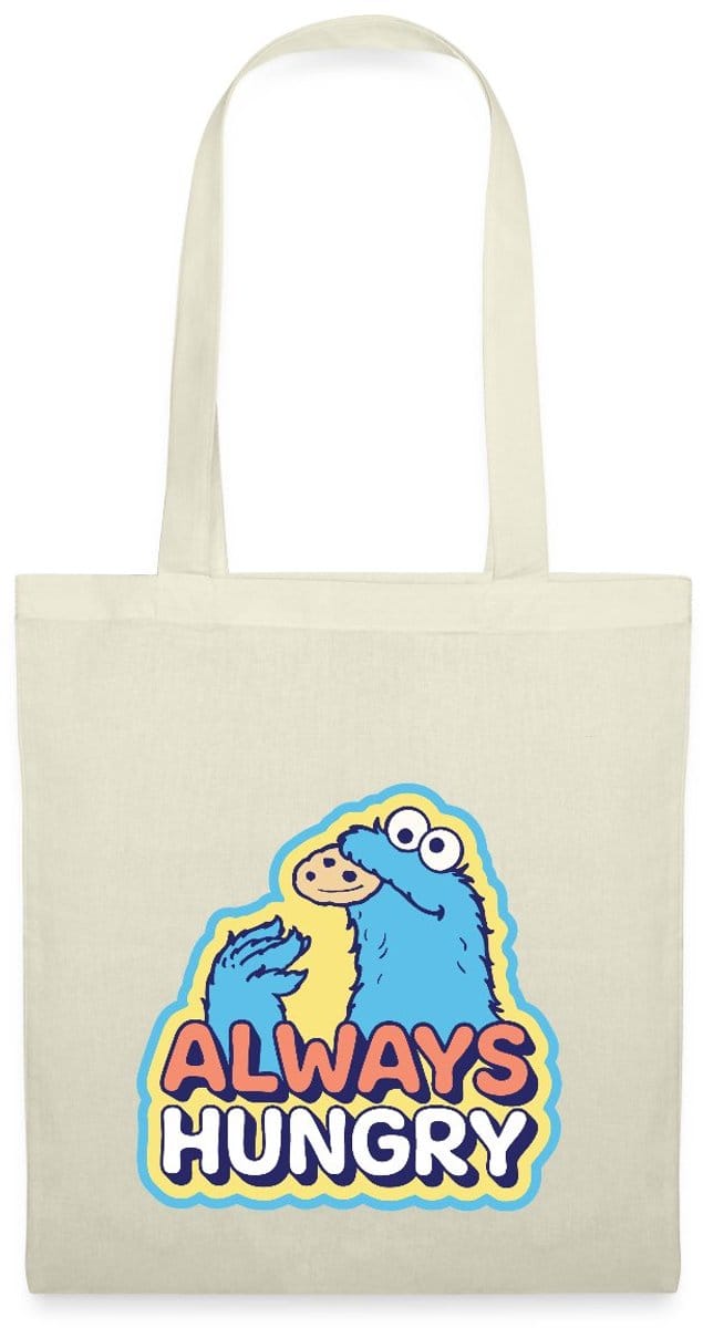 Sesamstraat Koekiemonster Altijd Hongerig Tas Van Stof Schoudertas