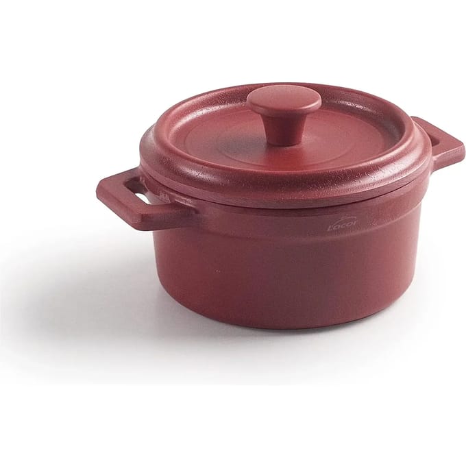 Melamine minisauspan met deksel Lacor D.10 cm