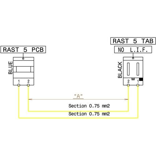 AEG kabel, motorregelmoduul, electronische hoofdmodule, J30,480mm 140026577027