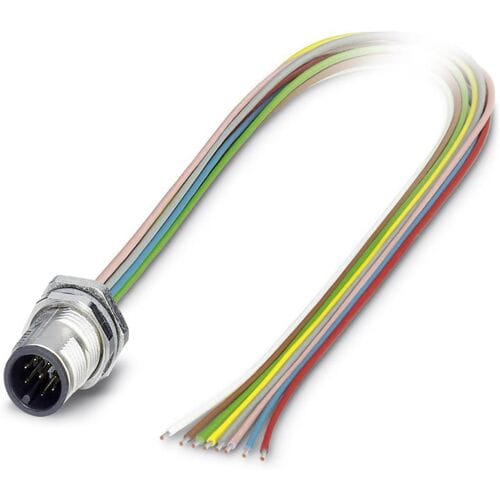 Phoenix Contact 1551914 Sensor/actuator inbouwconnector M12 Aantal polen (sensoren): 8 Stekker, inbouw 0.50 m 1 stuk(s)