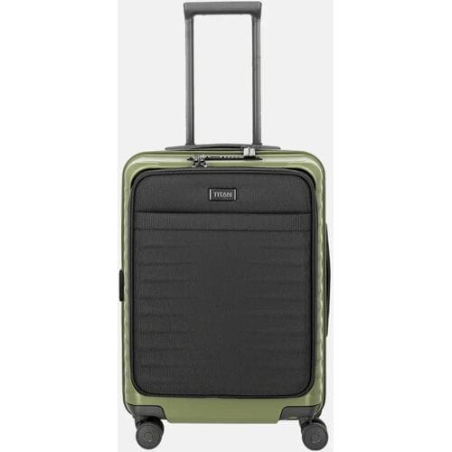 Titan Upgrade handbagage koffer frontpocket 55 cm forest green