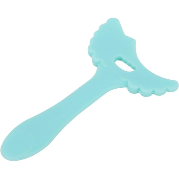 Wimper Mascara Applicator Schotje Voorkomt Vlekken Siliconen Oogpotlood Oog Make-up Schild white