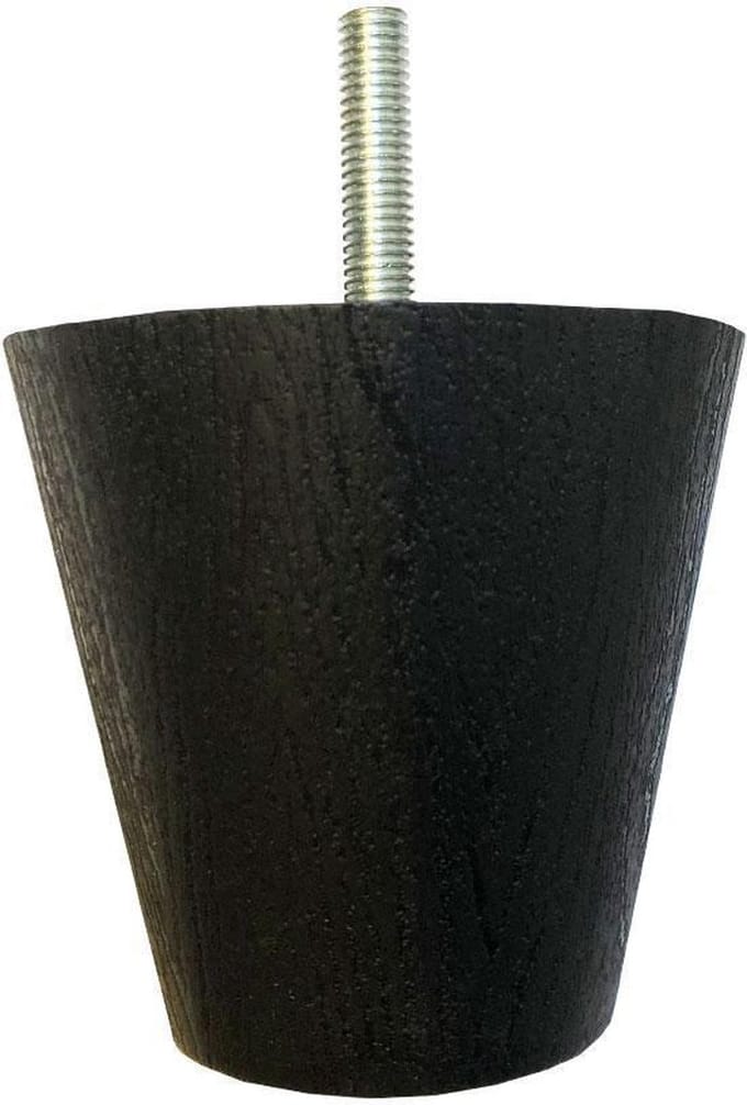 Kegelvormige plastic meubelpoot 7 cm