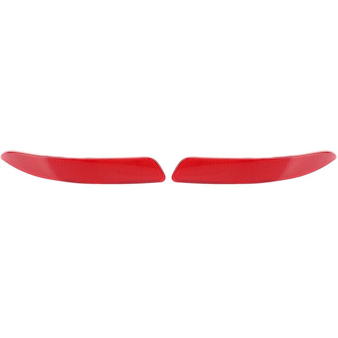Rode Achterbumper Reflector 63217158949 63217158950 Geschikt voor E70 X5 2007 2013 Rear pair red