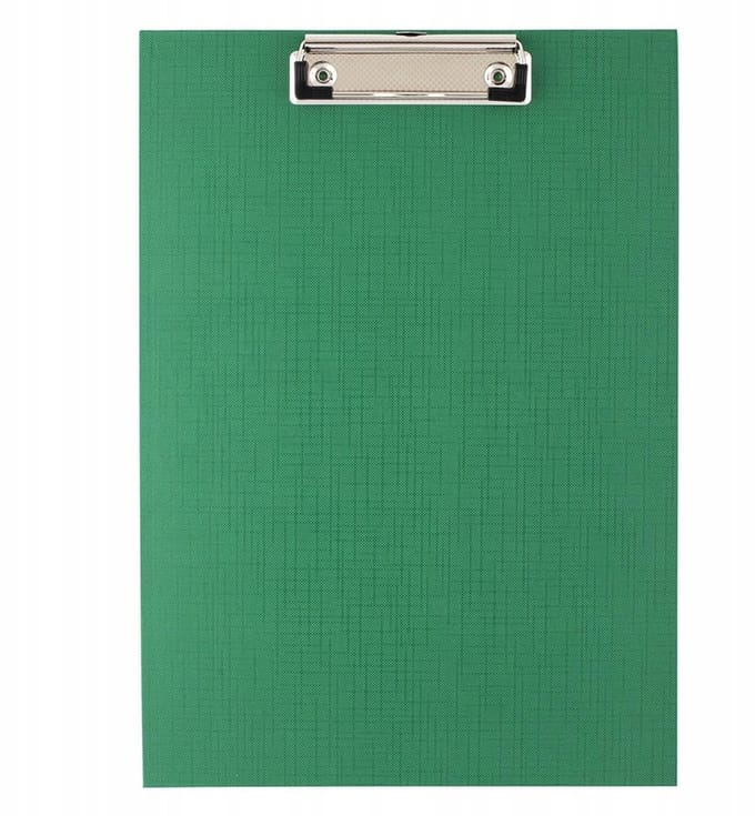 Clipboard A5 Groen - Stevige Klem voor Documenten