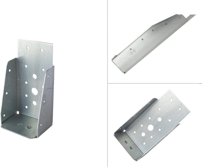 Balkdrager Zonder Lip voor 7 x 27 cm Balken | Per Stuk