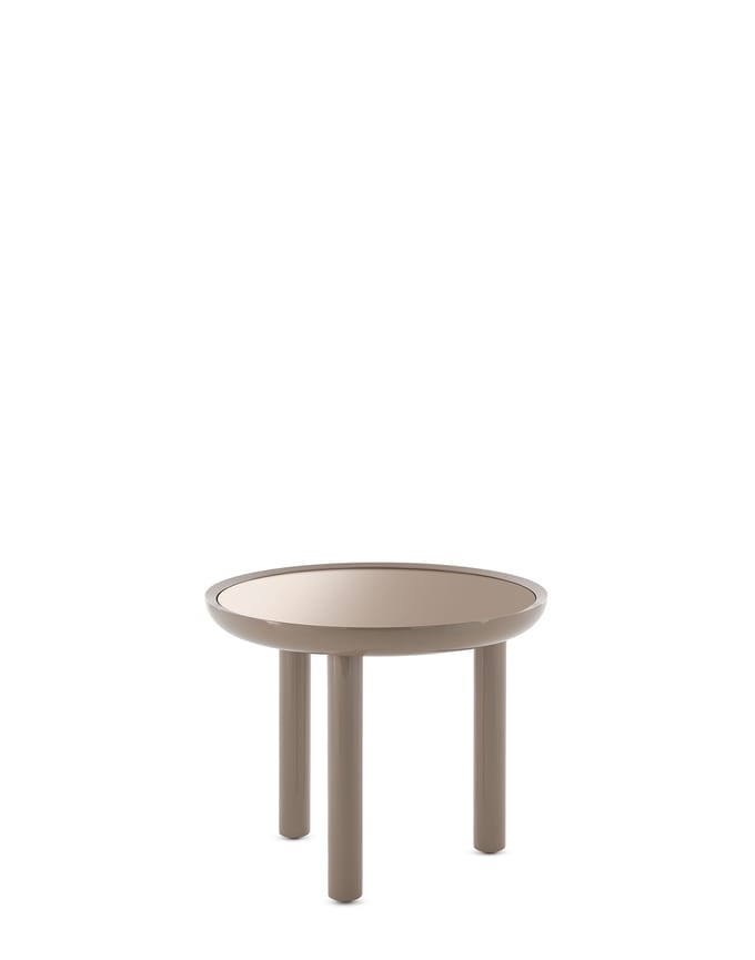 Kartell K-Top bijzettafel Ø 60 cm - Nature Tundra