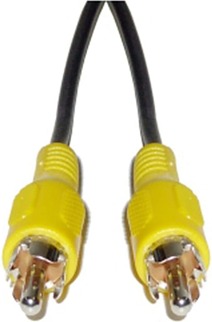 BeMatik - 20 cm videokabel (RCA-M / M)