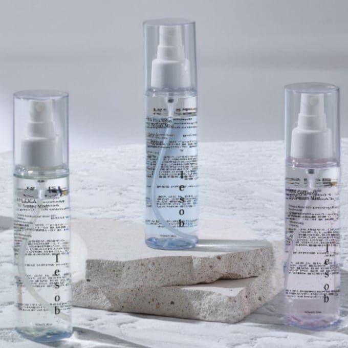 LESOB Squalane CICA Olie Serum Mist voor Elasticiteit & Kalmerende Verzorging, 1 stuk, 100ml white