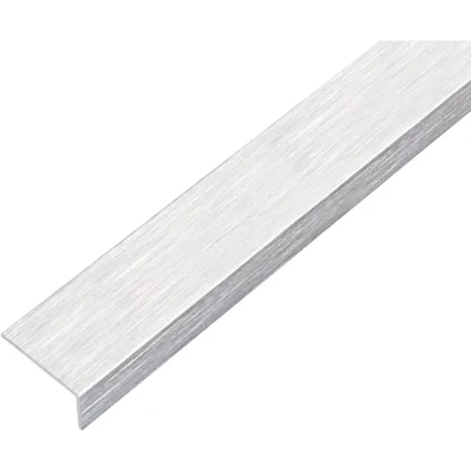 Alberts Hoekprofiel - Aluminium - 20x10x1mm 2m - Zelfklevend