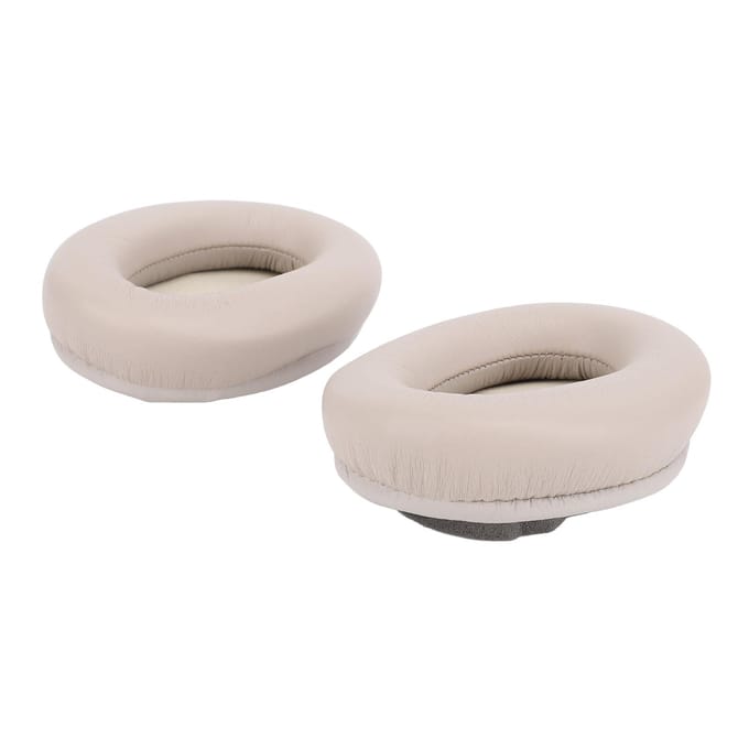2 Stuks Oorkussens voor WH1000XM3 Eiwitleer Memory Foam Headset Vervangende Oorkussens Grijs grijze kleur