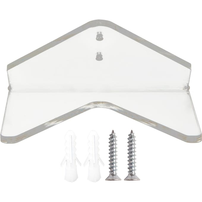 Skateboard Displayrek Stand Transparante Acryl Wandmontage Hanger Houder voor Thuis Kantoor Gebruik white
