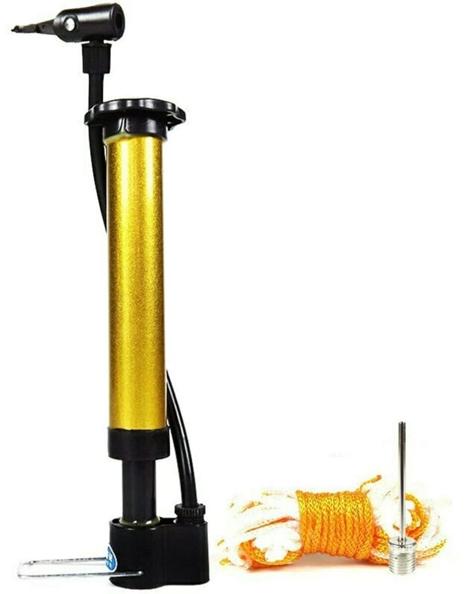 Multifunctionele Pomp - Ballen - Fietsbanden - 20cm - Goud - ABS