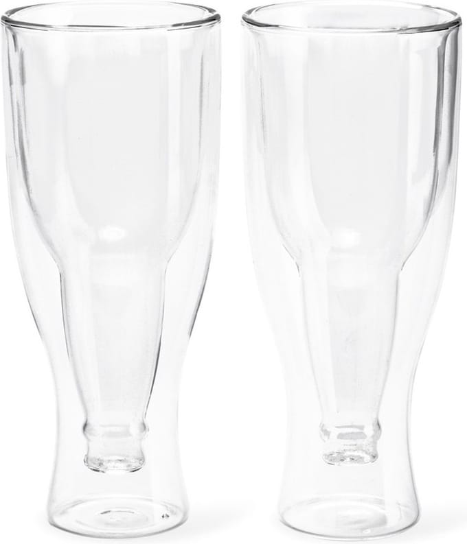 Balvi Gravity Bierglazen - Kristal - 400 ml