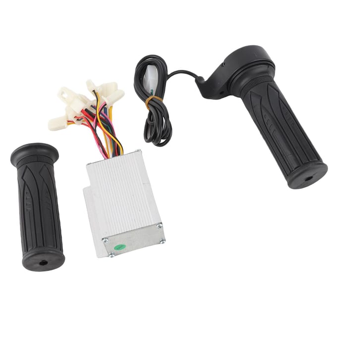 Controller Gashendel Set Aluminiumlegering Behuizing Geborstelde Controller Rubber Lange Draad Grip voor white