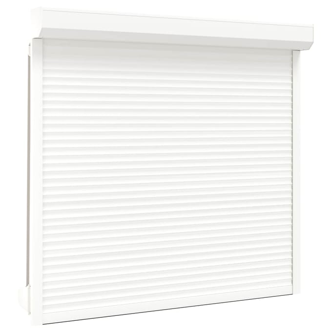 vidaXL - Rolluik - Wit - 160 - x - 150 - cm - Aluminium - en - polyurethaan