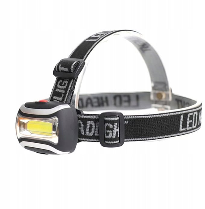 AMIO - Compacte LED Hoofdlamp - 3 Lichtmodi - Verstelbare Hoek