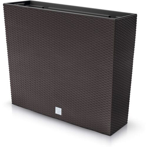 Prosperplast Rato Case - Hoog Bloempot met inzet - kleur umbra