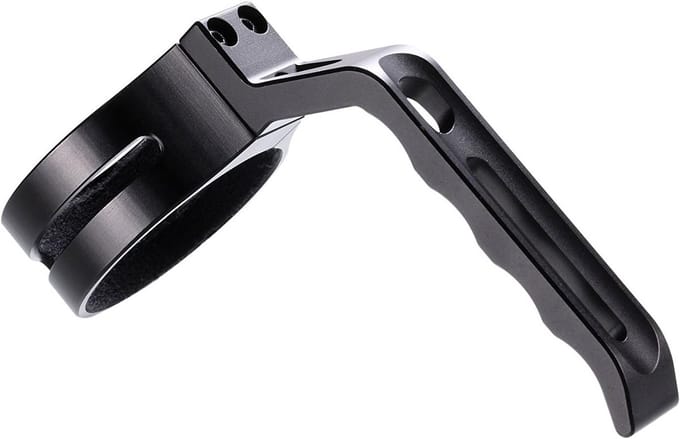 Grip Handgreep voor Zaklampen Zwart Groot Model Universeel