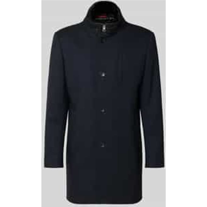Regular fit lange jas met viscose, model 'Arsenal'
