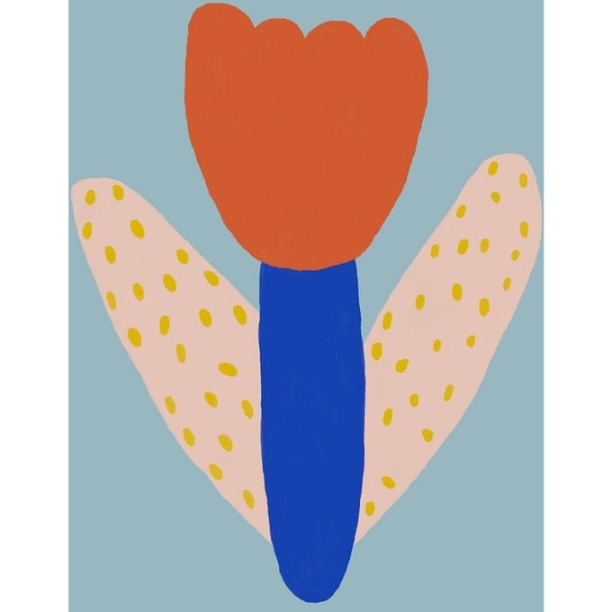 Petit Monkey poster Tulip 50 x 70 cm