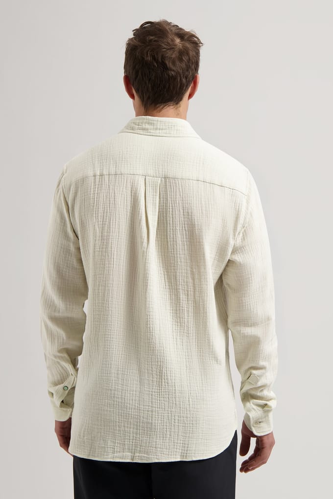 Dstrezzed Ds-axton Shirt Silver Birch Größe: S | Casual hemden Outlet | Herren | Grau