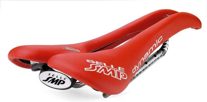 Selle Smp Dynamic Carbon Zadel Rood 138 mm Man