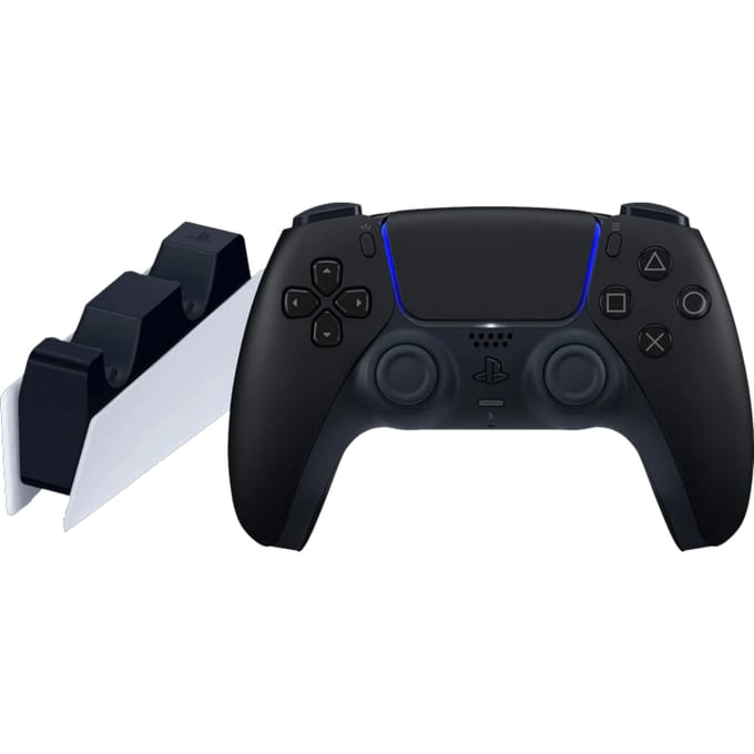 Sony PlayStation 5 DualSense draadloze controller Midnight Black + oplaadstation