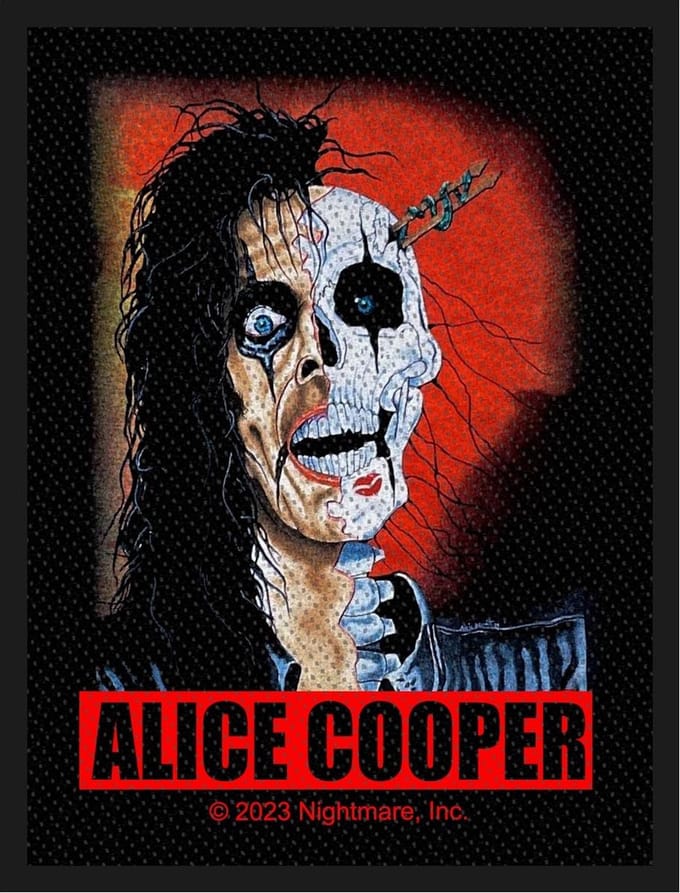 Alice Cooper - Trashed Patch - Zwart
