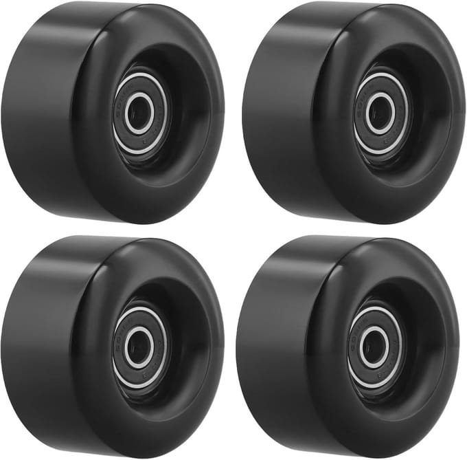 Dailygoods - Set van 4 Duurzame PU Roller Skate Wielen - 58 x 32mm 82A