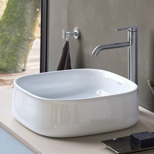 Duravit Zencha countertop sink 42 x 42 cm, without tap hole bench 23734200791