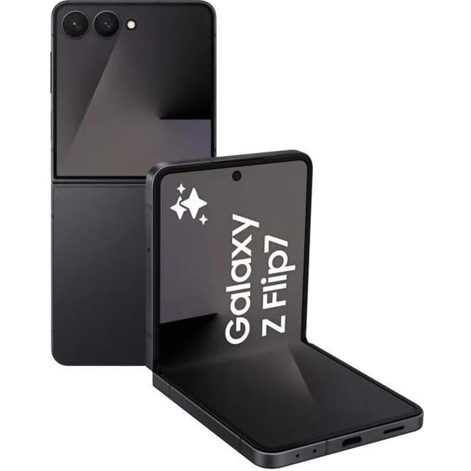 Samsung Galaxy Z Flip7 5G Pliable Débloqué Smartphone eSIM+SIM 12/256GB noir