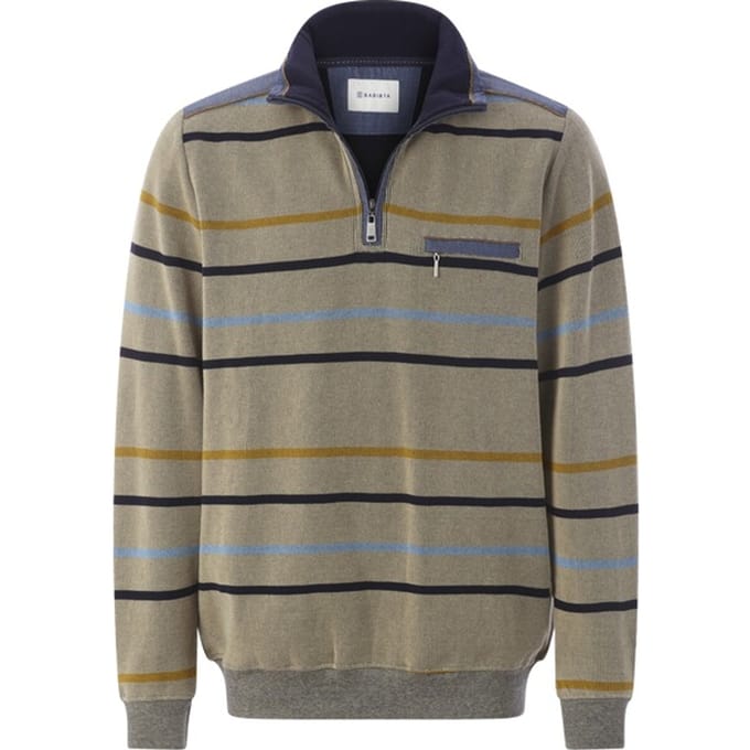 Babista herren Sweatshirt - 60/62 - beige - Plus Size