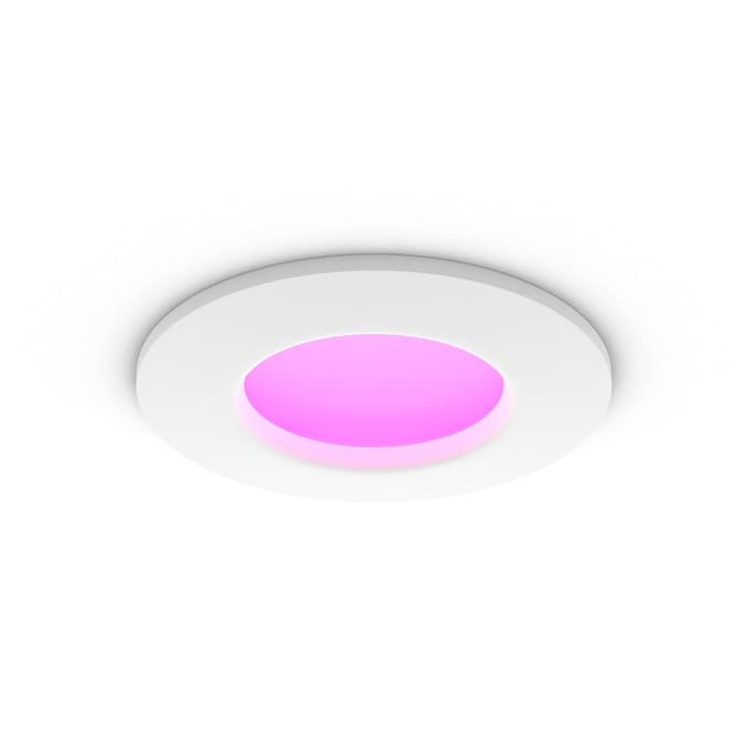 Philips Hue White & Color Ambiance Slim Recessed 90mm 480lm - Wit