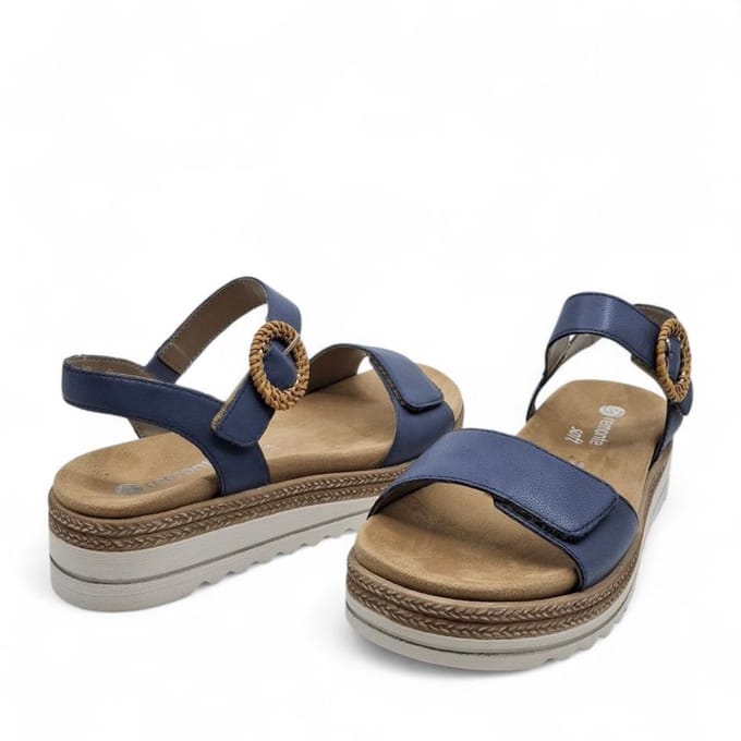 Remonte D0Q52-14 blauw | comfortabele dames sandaal